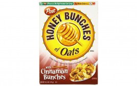 Post Honey Bunches Of Oats With Cinnamon Bunches  Box  411 grams